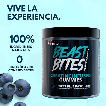 Beast Bites – Gomitas de Creatina (5 g por porción)