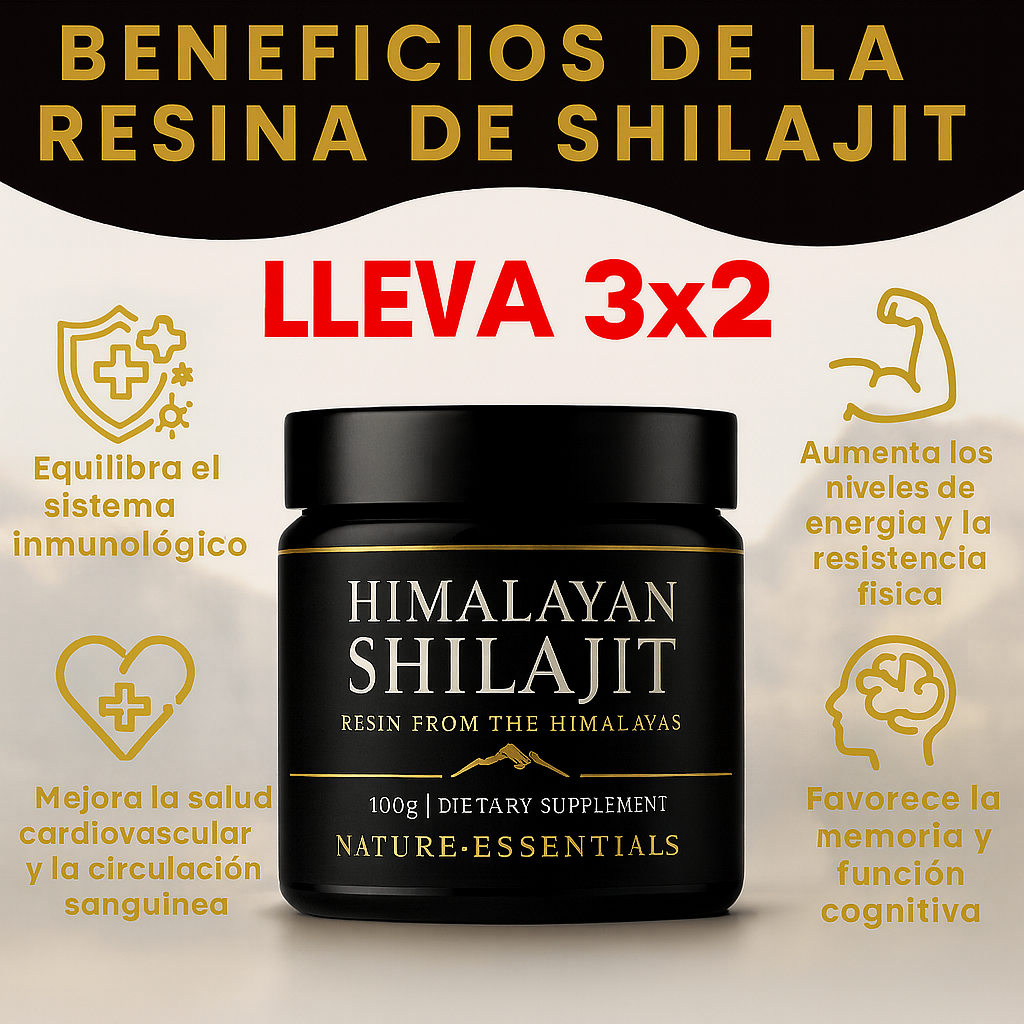 Shilajit Himalayo Puro – Potencia Sexual y Testosterona Natural