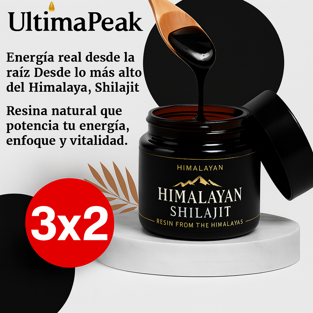 Shilajit Himalayo Puro – Potencia Sexual y Testosterona Natural
